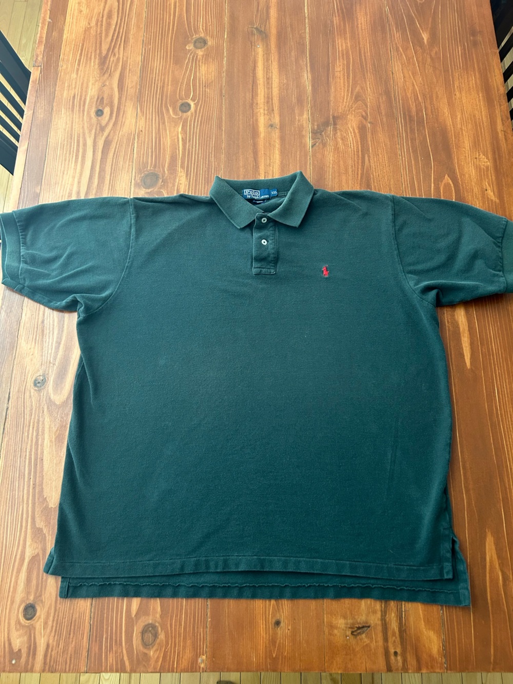Polo by Ralph Lauren Forest Green Short-Sleeve Polo with Red Pony